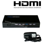 ZL2011 Spliter (Rozgałęźnik) HDMI 1/4