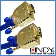LI 2197/2m Kabel VGA-VGA Gold Premium 15Way 2m LINDY 37745