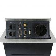DS 2262/SIL Desktop socket - przyłącze stołowe HDMI VGA USB silver