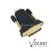 ZC 2278 Adaptor WT.DVI(24+1) -GN.HDMI gold VOCANT