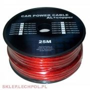 KZ 1330/4 Kabel samochodowy 4Ga OD10mm CU+AL czerwony