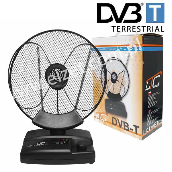 Antena DVB-T pokojowa 42 dB LTC DVBT02
