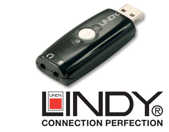 LI 2249 Adapter USB 2.0 Audio 7.1 LINDY 42961