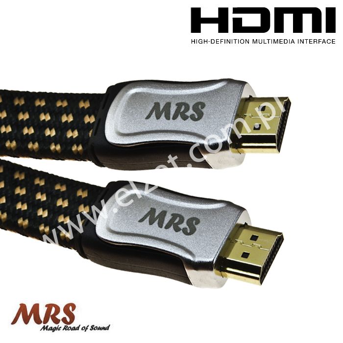 MS 1764/3 Kabel HDMI MRS 3m płaskie MRS-173