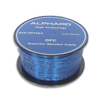 KG 0931 Kabel głośnikowy OFC ALPHARD SUPERIOR 0,50 mm² Niebieski