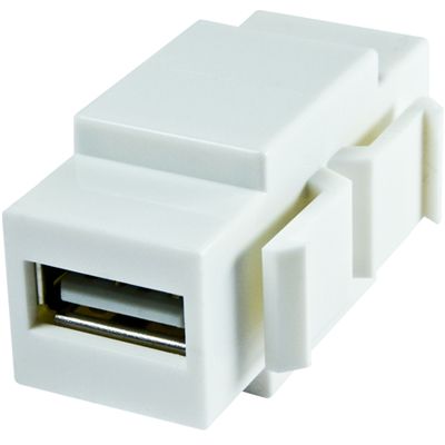 ZK 2436/9 Gniazdo Keystone USB A-B VOCANT