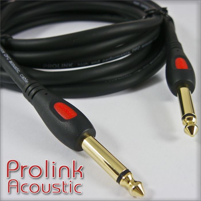 PA 2368/3 Prolink Acoustic wtyk 6,3 mono - wtyk 6,3 mono 3 metry