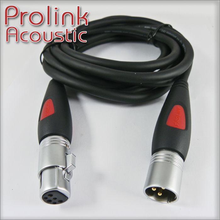 PA 2370/1,5 Prolink Acoustic wtyk XLR męski - wtyk XLR żeński 1,5 metra