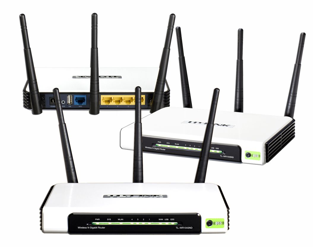 TP-LINK TLWR1043ND Router N 300M, 3 anteny./ LX WR1043