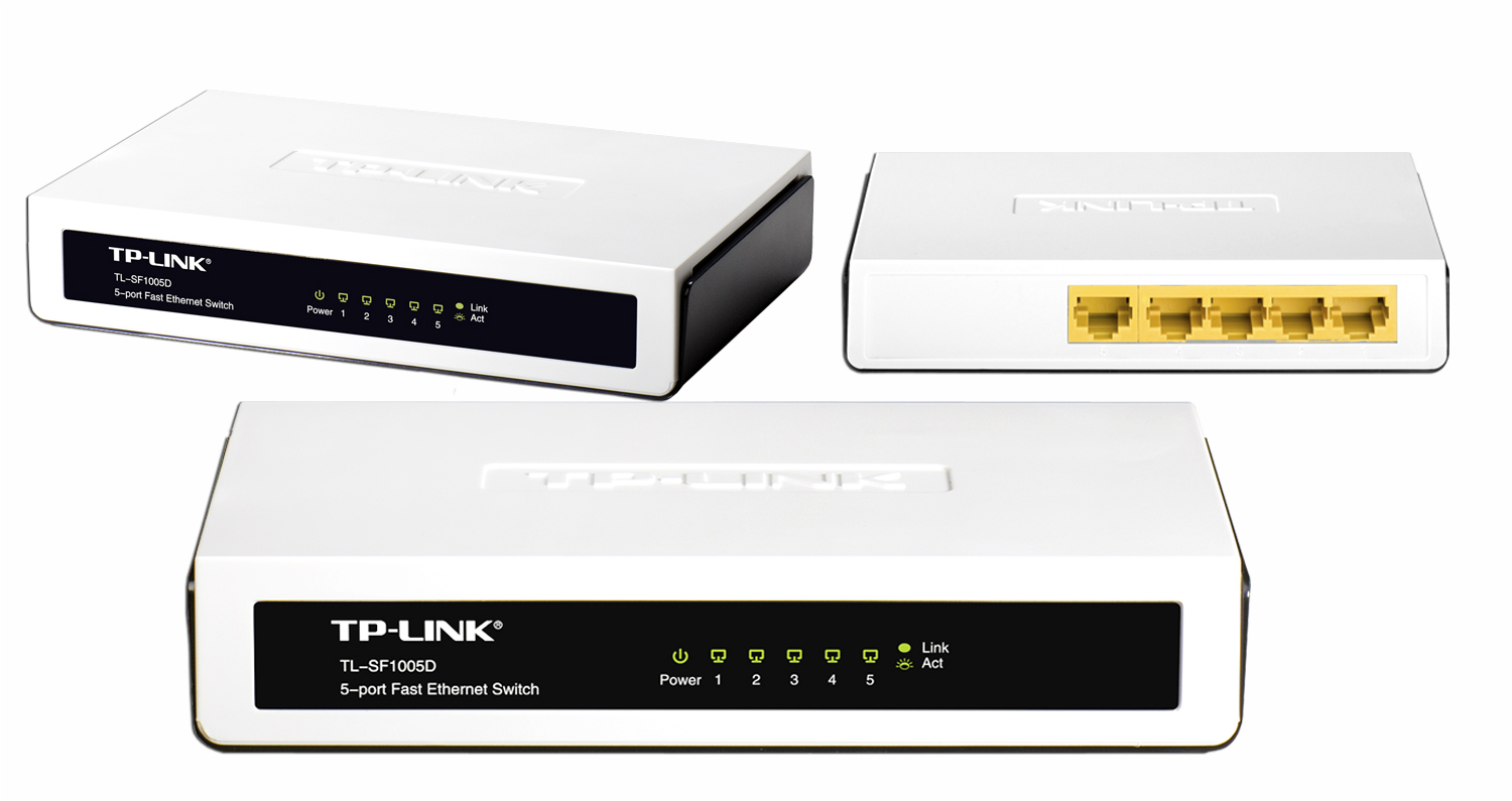 TP-LINK TLSF1005D 5-portowy switch. / LX SF1005
