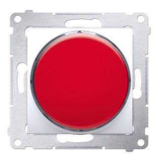 Sygnalizator świetlny LED - światło czerwone (moduł) 230V~ Simon54 DSS2.01/