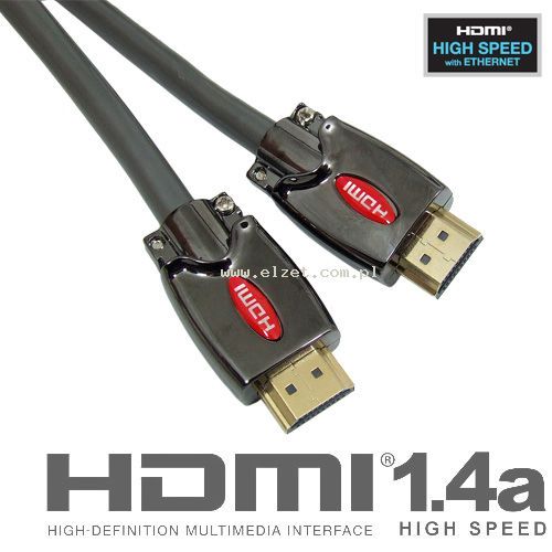 KP 2280/5,0 Przewód HDMI-HDMI v1.4 5m VITALCO