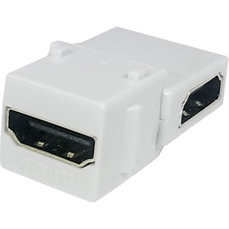 ZC 2524 Gniazdo Keystone HDMI kątowe- white