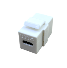 ZK 2511/9 Gniazdo Keystone USB C-C 2.0 białe