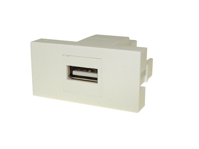 AG 2590 Moduł K45/2 USB 2.0 A-A keystone